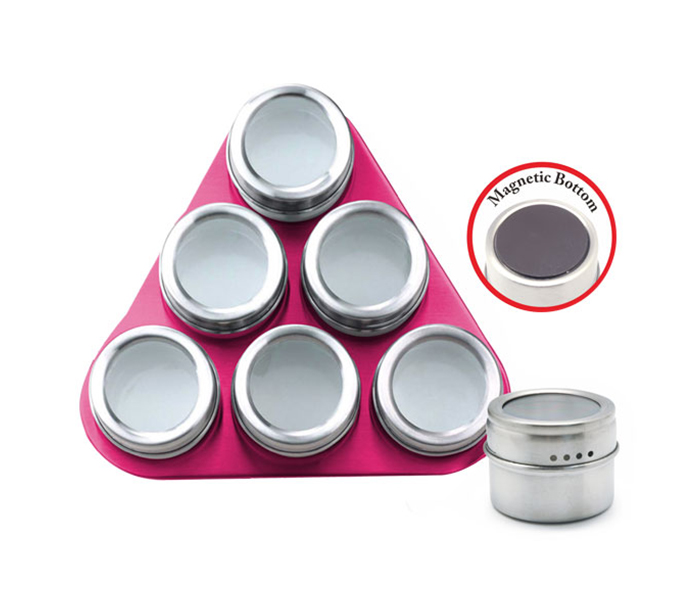 Royalford RF7417 7 Pieces Magnetic Spice Set - Zoom Image 1