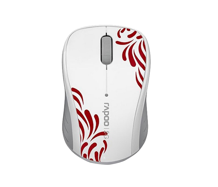 Rapoo 3100P 5GHz Wireless Optical Mouse - Milky White - Zoom Image 4