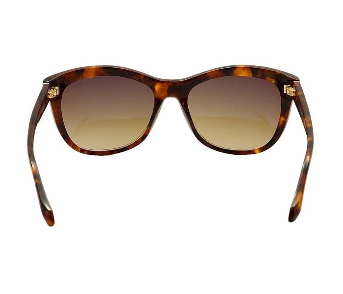 Roberto Cavalli Tsze 991S 52G Cat Eye Havana Frame & Brown Gradient Mirrored Sunglasses for Women - Zoom Image 3