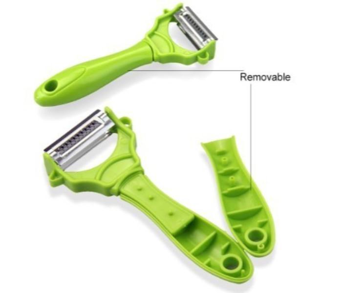 2 in 1 Miracle Peeler - Green - Zoom Image 1