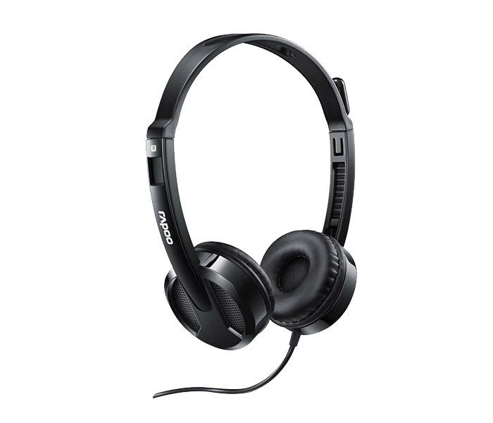 Rapoo H120 Wired USB Headset - Black 18008 - Zoom Image 4