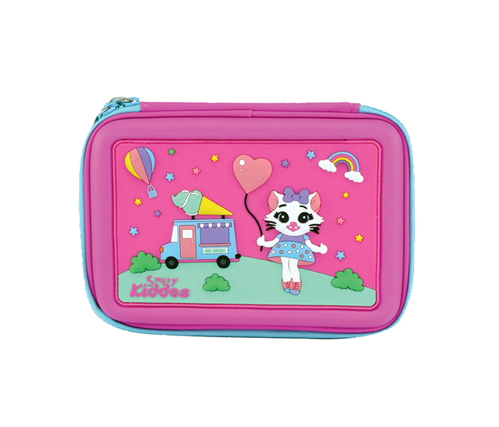 Smily Kiddos SK11001030 Scented Hardtop Pencil Box - Pink - Zoom Image 4