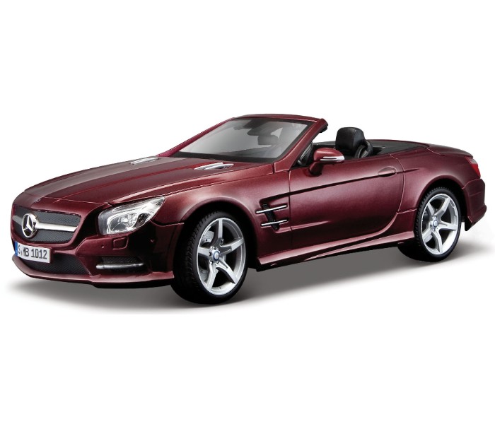 Maisto Tech 31196 1:18 SE (B) 2012 Mercedes Benz SL 500 Convertible Maroon - Zoom Image