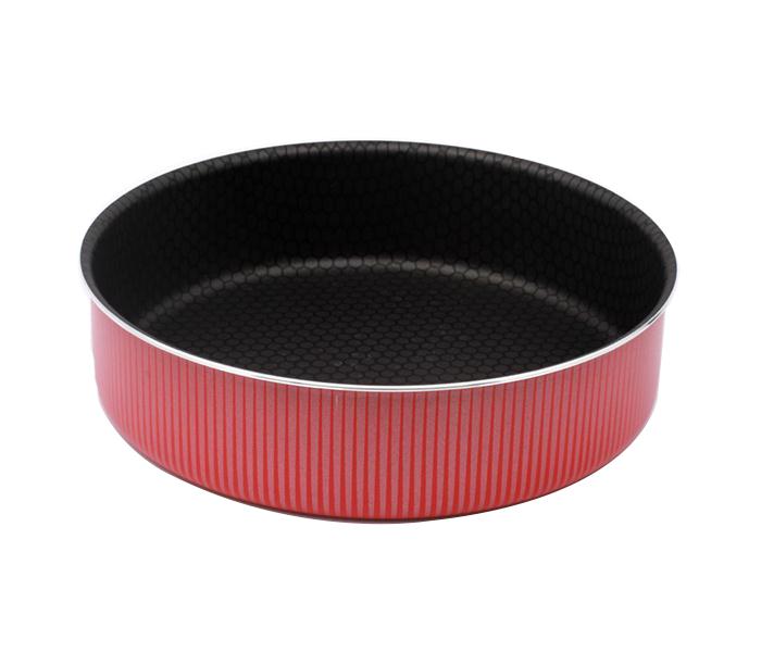 Royalford RF6632 24 cm Teflon Plus Baking Tray - Red - Zoom Image 1