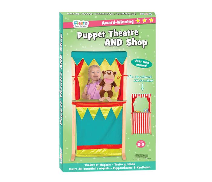 Fiesta Crafts T-2359 Puppet Theatre & Shop Assorted - Zoom Image 2