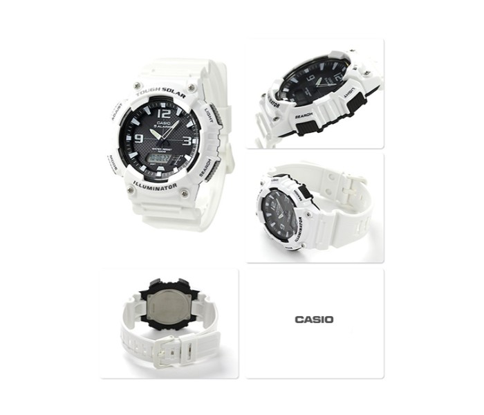 Casio AQ-S810WC-7AVDF (CN) Mens Sports Analog and Digital Watch Black and White - Zoom Image 3