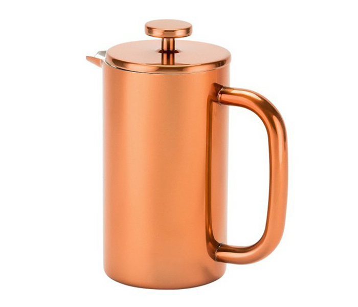 Royalford RFU9017 800ML Double Wall Stainless Steel Coffee Press - Rose Gold - Zoom Image 3