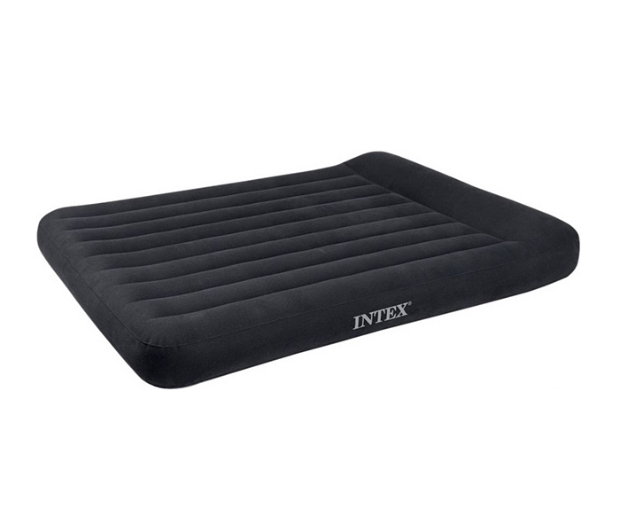 Intex ZX-66767 Inflatable Twin Size Pillow Rest Classic Airbed - Black - Zoom Image 2