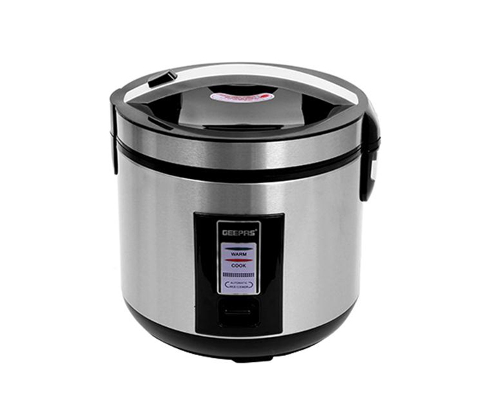 Geepas GRC4330 1.8 Litre Stainless Steel Rice Cooker with Non-stick Innerpot  - Zoom Image 3