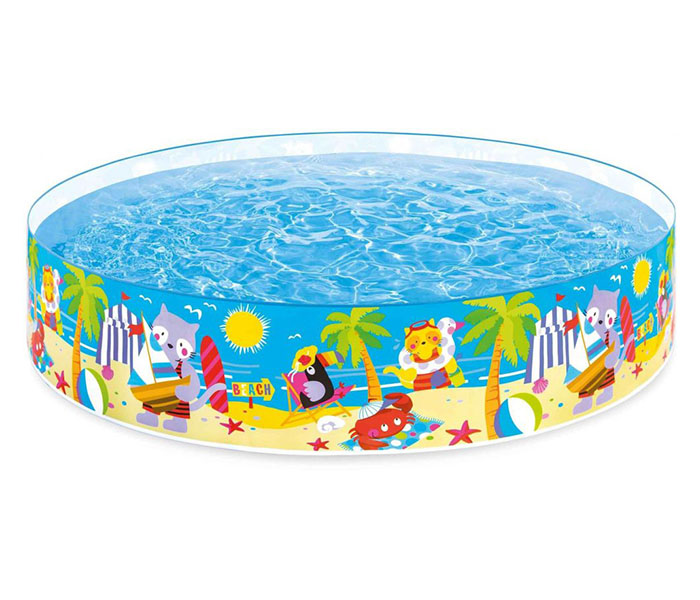 Intex ZX-58457 244 x 46CM Seashore Buddies Snapset Pool - Zoom Image