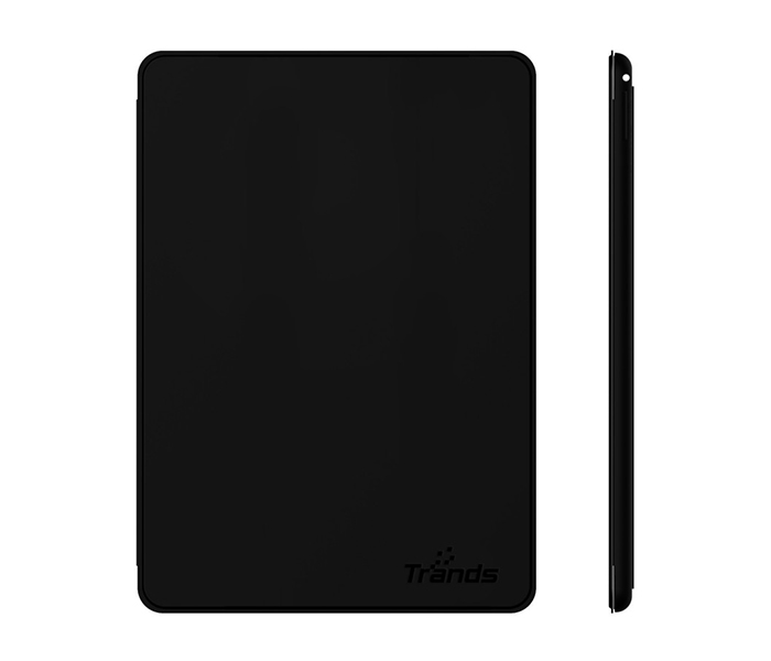 Trands TR-CC542 12.9-inch Ultra Slim Smart Shell Stand Flip Case for IPad Pro - Black - Zoom Image 1