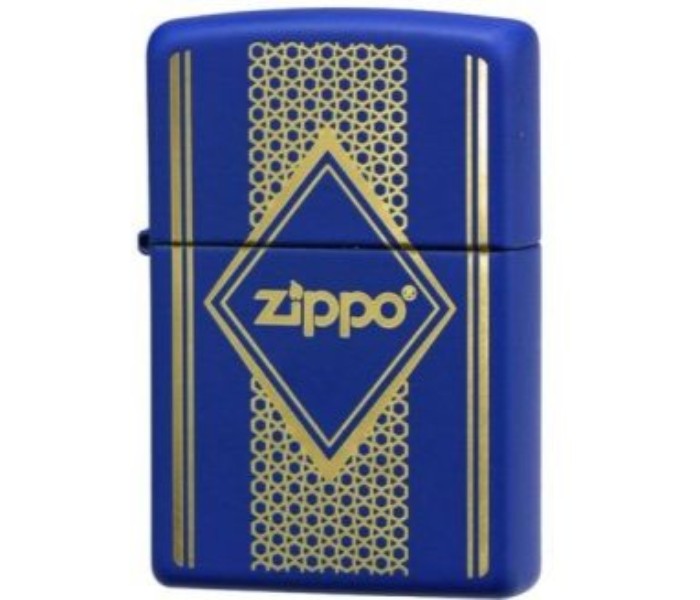 Zippo 29472 229 Theme Lighter Gold and Blue - Zoom Image