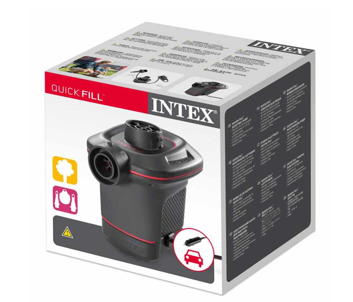 Intex ZX-66636 Quick Fill Electric Air Inflator Pump 12V - Zoom Image 2