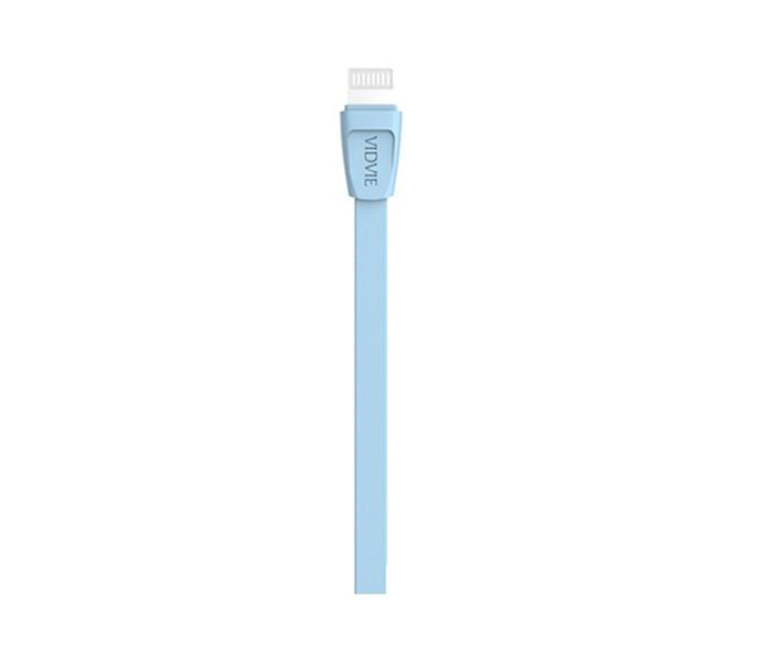 Vidvie CB-408 Data Cable for Apple iPhone - 1 Meter, Blue - Zoom Image 1