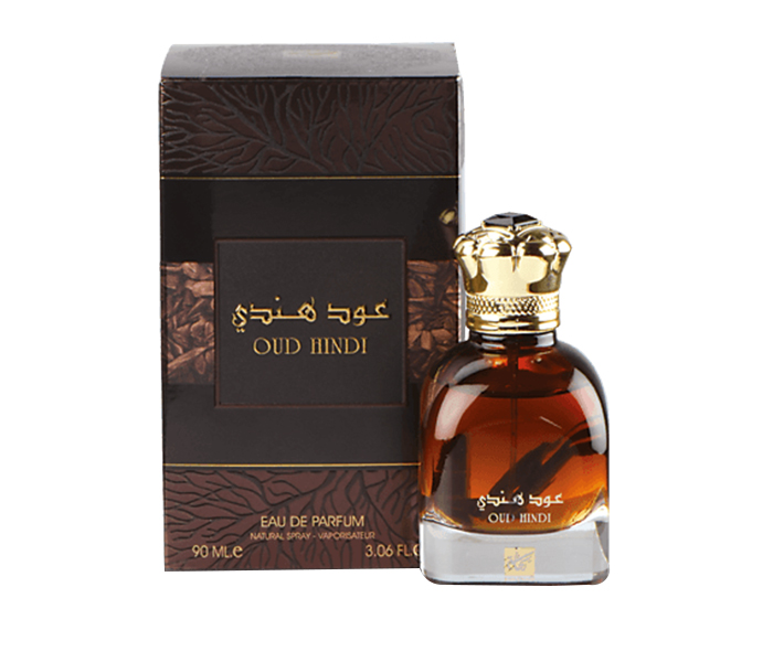 Rihanah Oud Hindi Eau De Parfum Natural Spray for Unisex - 90 Ml - Zoom Image 2