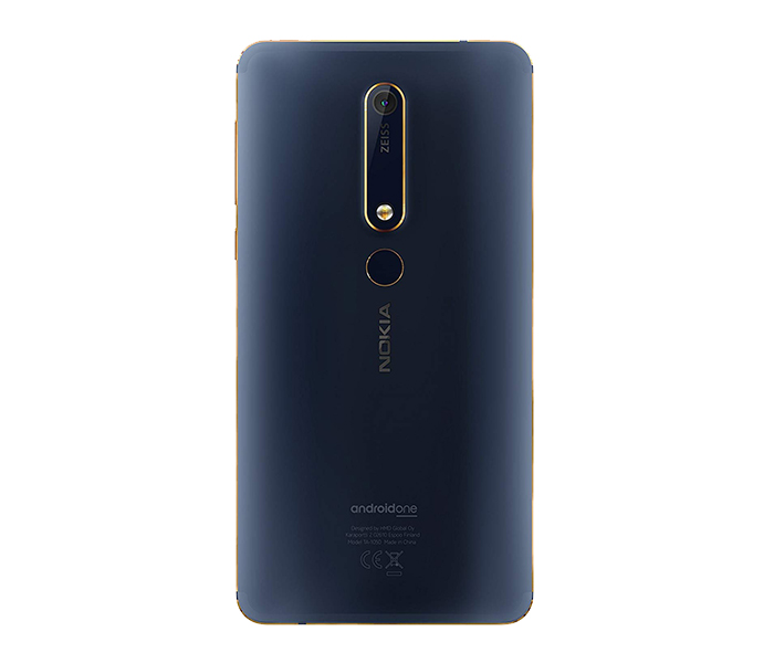 Nokia 6.1 4GB RAM 64GB Storage Smartphone - Blue - Zoom Image 1