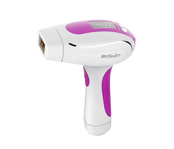 BoSidin D-1011 Permanent IPL Laser Facial Hair Remover for Unisex - White & Pink - Zoom Image 5