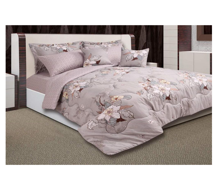 Home Concept Ar-037 Bed Printed Comforter Set - 8 Pcs - Zoom Image