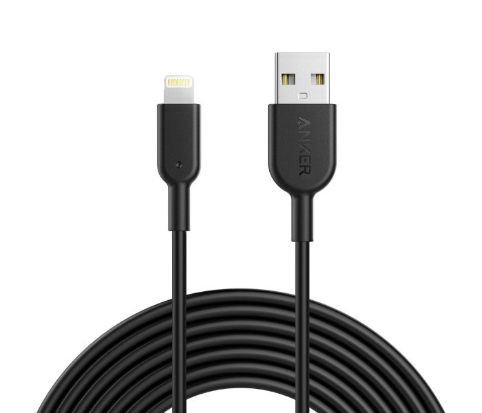 Anker A8434 Powerline II Lightning Cable 10 ft Black - Zoom Image 5