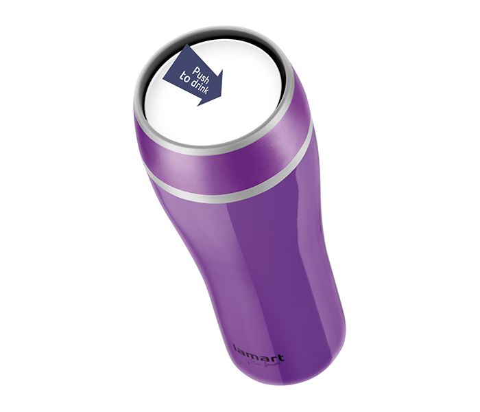 Lamart LT4025 Flac Thermo 400ML Vacuum Flask - Purple - Zoom Image 1