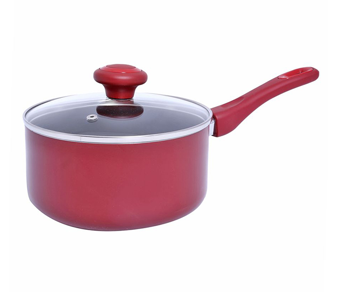 Prestige PR21511 1.4L Classique Pro Covered Saucepan - Red - Zoom Image 1