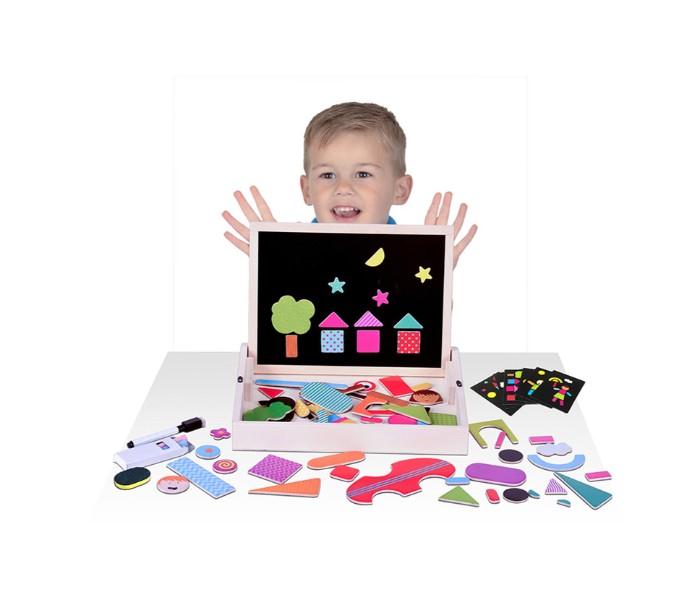 Fiesta Crafts T-2883 Magnetic Shapes Activity Box - Zoom Image 3