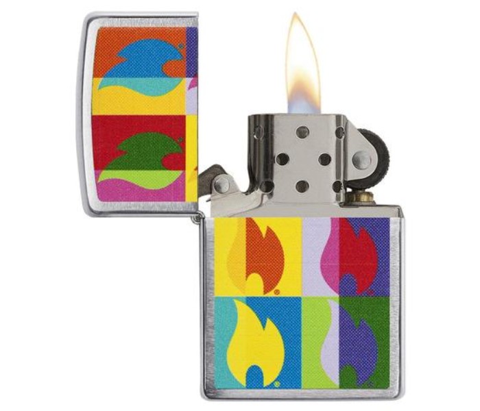 Zippo 29623 Abstract Flame Lighter Multicolor - Zoom Image 3