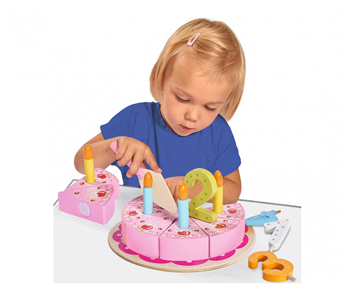 Simba 100003729 18 Pieces Eichhorn Wooden Cake - Zoom Image 3