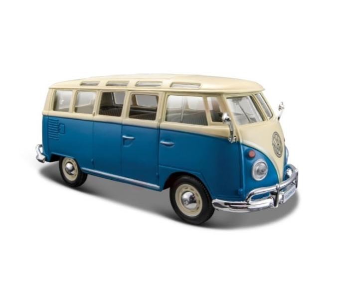 Maisto Tech 31956 Volkswagen Van Blue, Yellow - Zoom Image