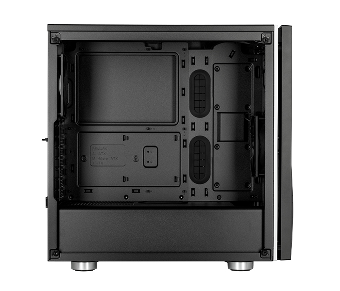 Corsair CC-9011146-WW Carbide SPEC-06 RGB Tower Tempered Glass Case - Black - Zoom Image 5