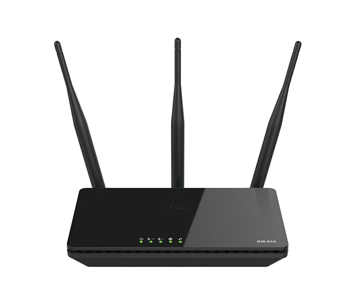 D-Link DIR-816 Wireless AC750 Dual Band Router - Black - Zoom Image 2