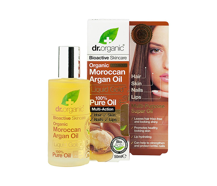 Dr.Organic N13985750A Moroccan Multi-Purpose Argan Oil - 50ml - Zoom Image