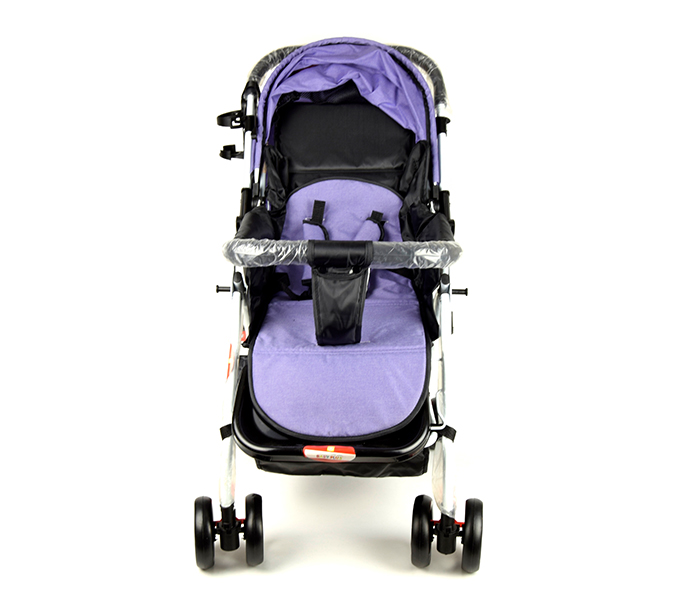 Baby Plus BP8483 Dismountable Cushion Baby Stroller - Purple - Zoom Image 2