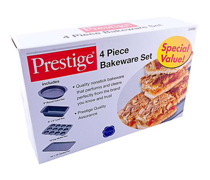 Prestige PR54686 4 Pieces Aluminum Bakeware Set - Zoom Image 1