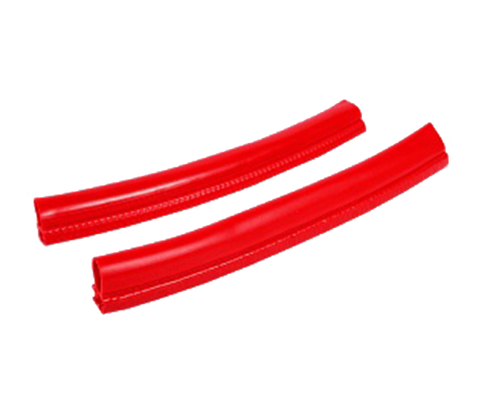 Sealed Strip Door Buffer Protector for Car & Truck, Red - Zoom Image 1