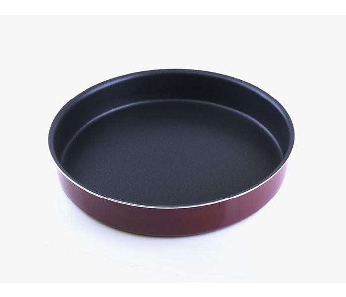 Royalford RF1146-RT 30cm Non Stick Round Tray - Red - Zoom Image 2