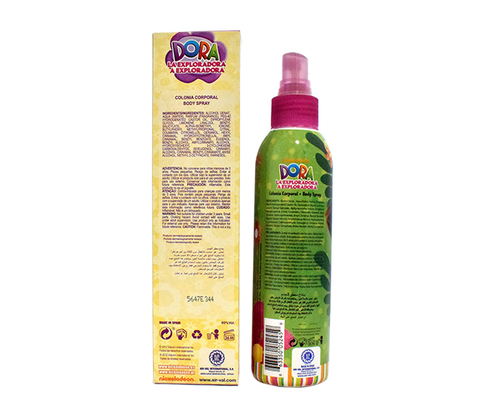 Dora The Explorer 200ml Body Spray for Girls - Zoom Image 1