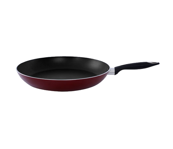 Royalford RF398FP26 26CM Non-Stick Aluminium Fry Pan - Maroon - Zoom Image 1