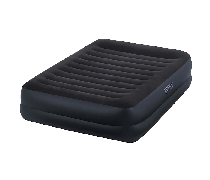 Intex ZX-64424 152 x 203 x 56CM Inflatable Fiber-Tech Pillow Rest Airbed with Built-in Electric Pump - Zoom Image 2