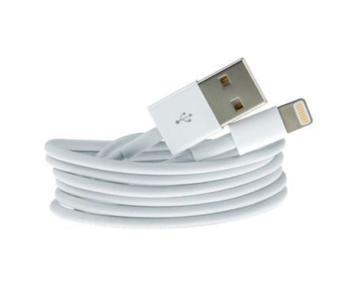 Charging Cable for iPhone,1 Meter, White - Zoom Image 2