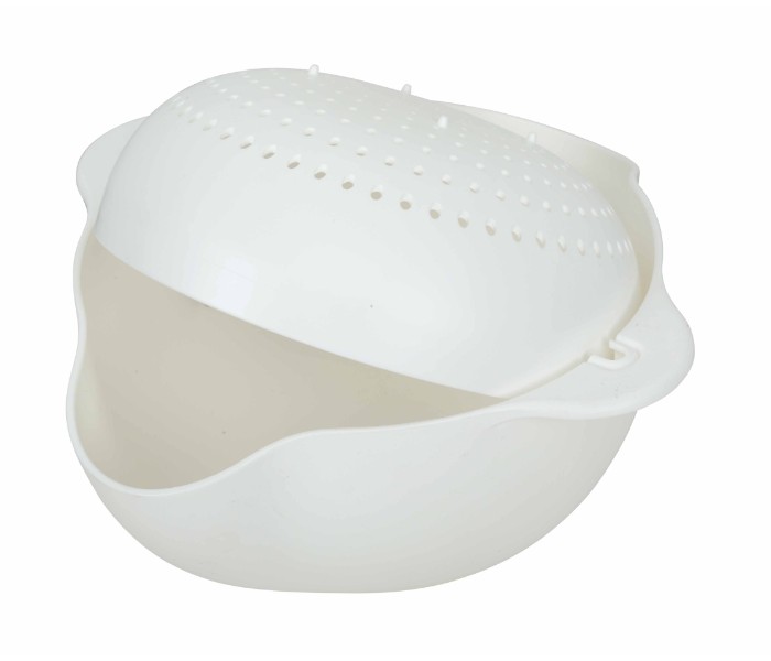 Rolling Kitchen Seive Bowl 31305 White - Zoom Image 1