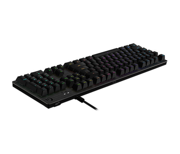 Logitech 920-008751 G512 Carbon Mechanical RGB Wired Gaming Keyboard - Romer-G Linear Switch, Black - Zoom Image 3