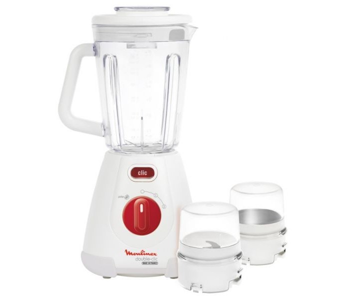 Moulinex LM238127 600 Watt 2 Speed Blender White - Zoom Image