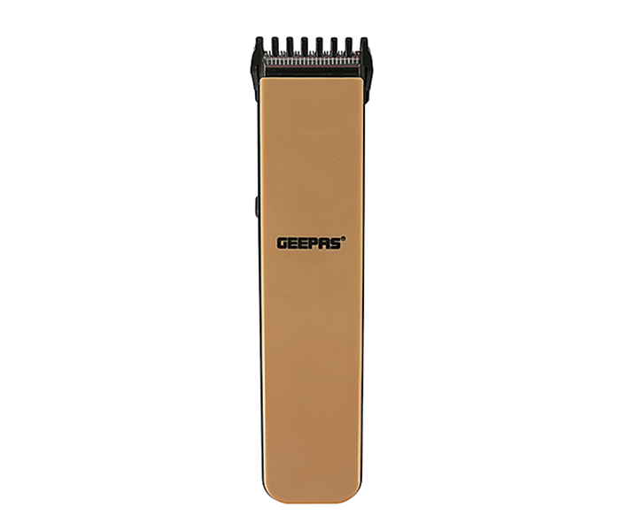 Geepas GTR8712 Rechargeable Hair Trimmer with Precision Steel Blade - Gold - Zoom Image 3