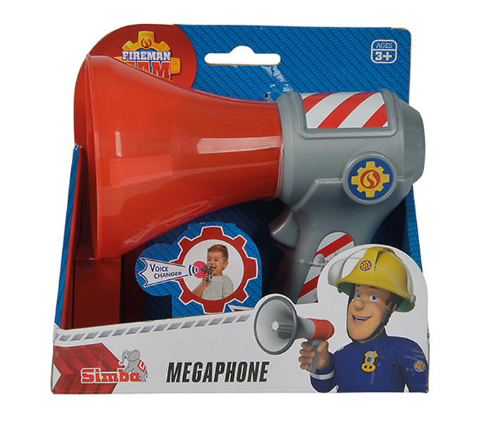 Simba 9258699 Sam Fireman Megaphone - Zoom Image 1