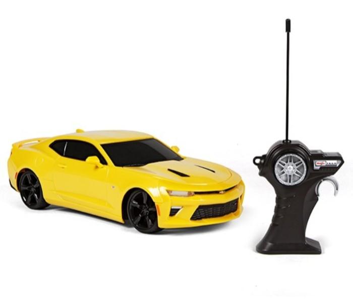 Maisto Tech 81160 RC 1:24 Chevrolet Camaro (without Batteries) Yellow - Zoom Image 1