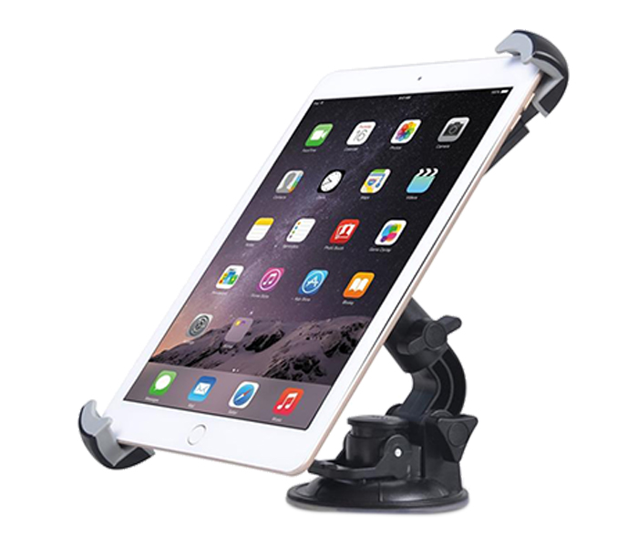 3XR Adjustable Windshield Car Mount Tablet Holder for iPad - Black - Zoom Image 3