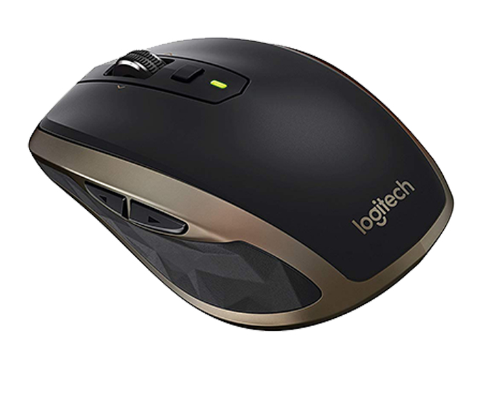 Logitech 910-004374 MX Anywhere 2 Wireless Mouse - Gold & Black - Zoom Image 1