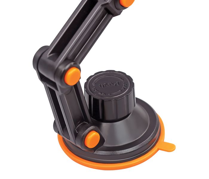 Promate RiseMount Multi-Level Car Mount Holder for Mobile Phone with 360 Degree Rotatable - Orange - Zoom Image 3