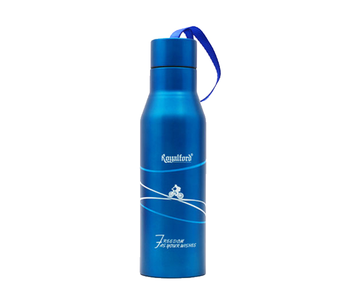 Royalford RF6605 450ml Stainless Steel Vacuum Bottle - Blue - Zoom Image 3